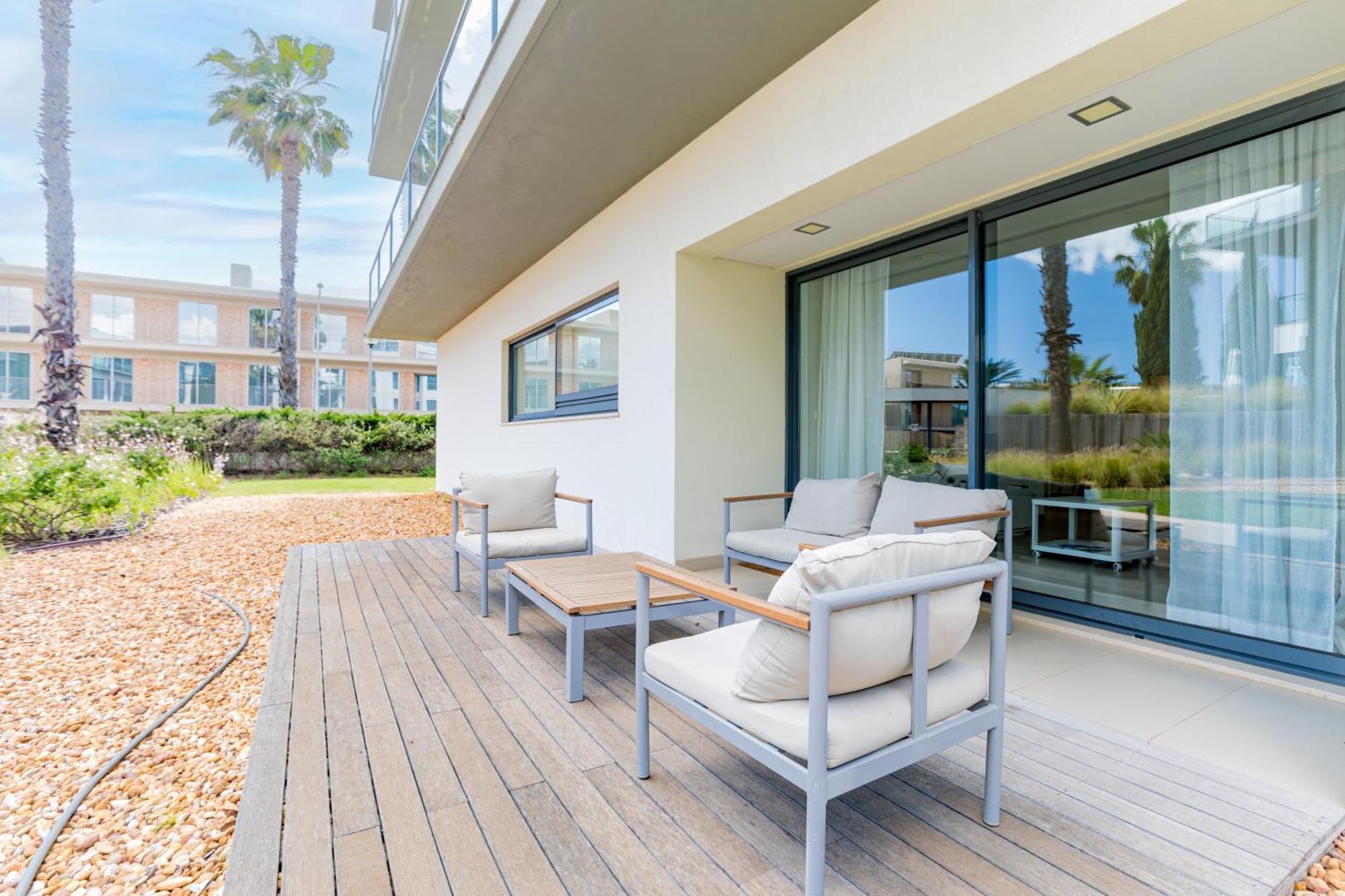 Cavalo Preto Luxury Beach Apartment By Golden Zenith Quarteira Bagian luar foto